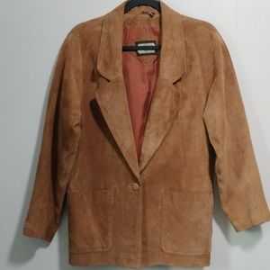 Toffs genuine leather jacket size S/M